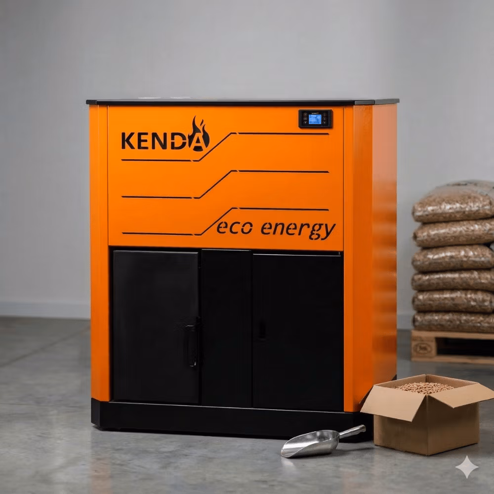 Centrala pe peleti Kenda 35kw 1 Centrala pe peleti Kenda de 35 kw