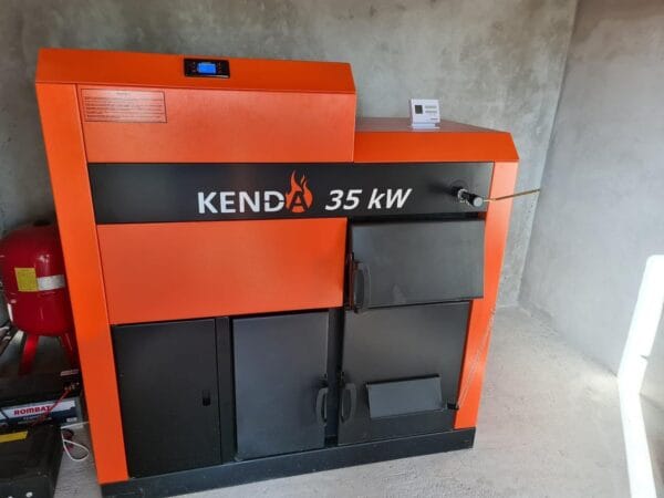Centrală Mixtă Kenda 35KW - pe lemne și peleți - imagine 3