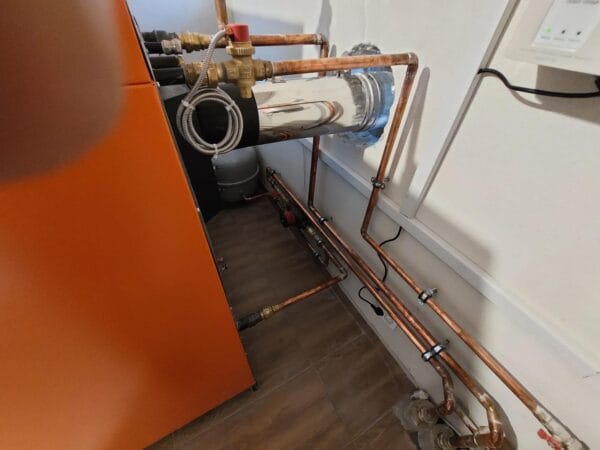 Centrală Mixtă Kenda 35KW - pe lemne și peleți - imagine 10