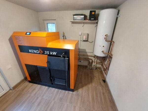 Centrală Mixtă Kenda 35KW - pe lemne și peleți - imagine 5