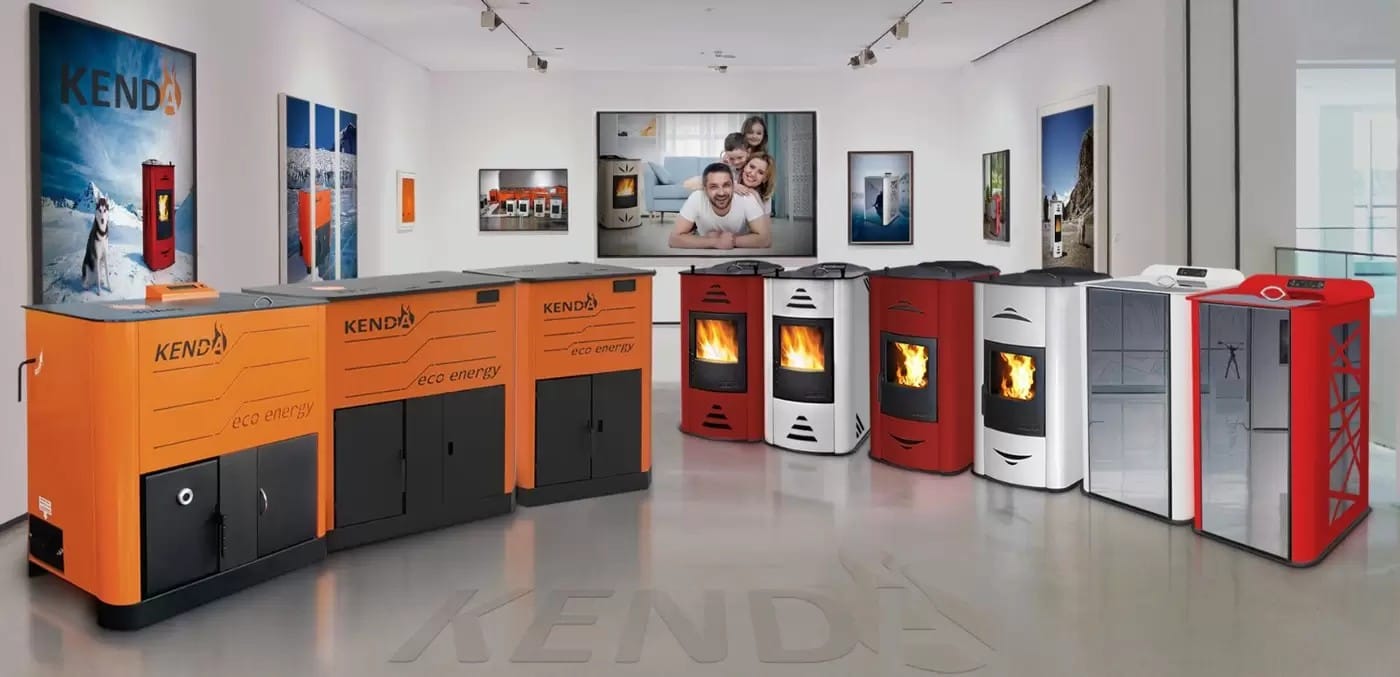 Centrala pe peleti 35 Kw Kenda - Montaj profesional - Cea mai buna centrala pe peleti