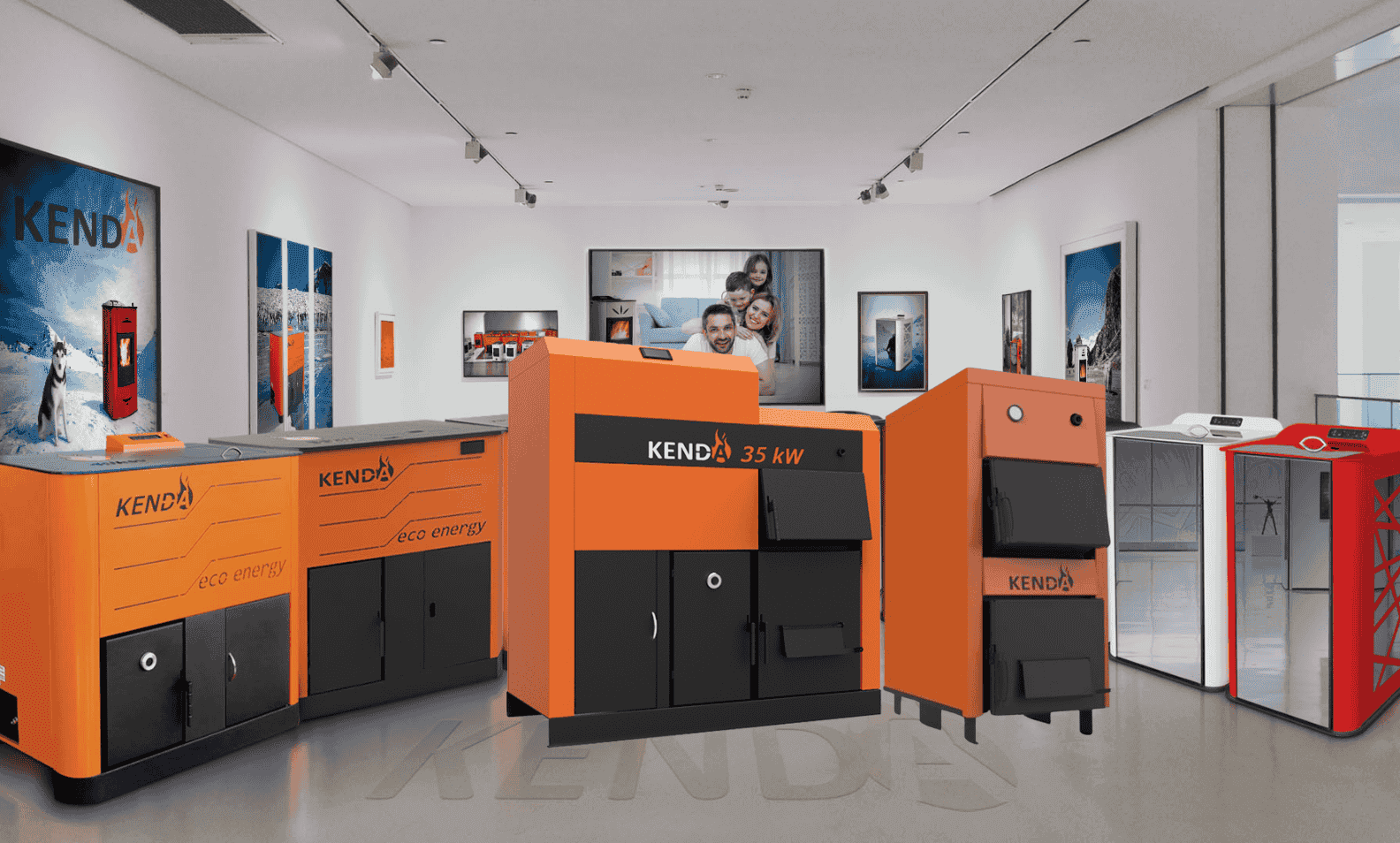 Centrale pe peleti 25 KW Kenda 