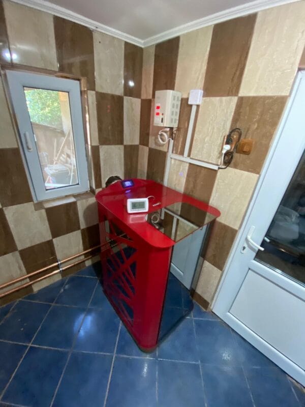 Termosemineu pe peleti Exotic 25 KW Rosu - imagine 4